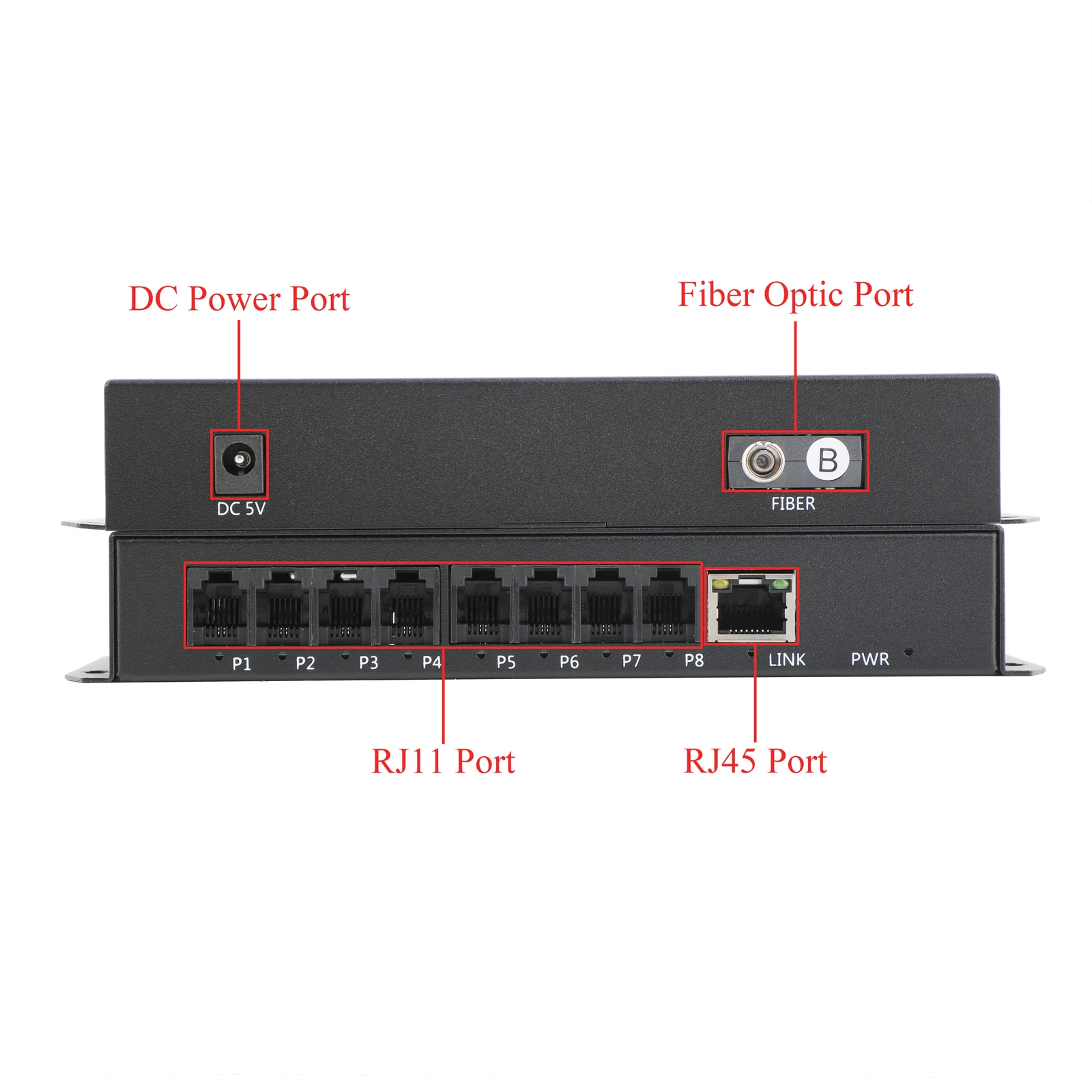 جهاز إرسال واستقبال بصري للهاتف 1/2/4/8-Way SC واجهة PCM محول + منفذ شبكة 100 متر طاقة الولايات المتحدة/الاتحاد الأوروبي لعمليات الاتصالات