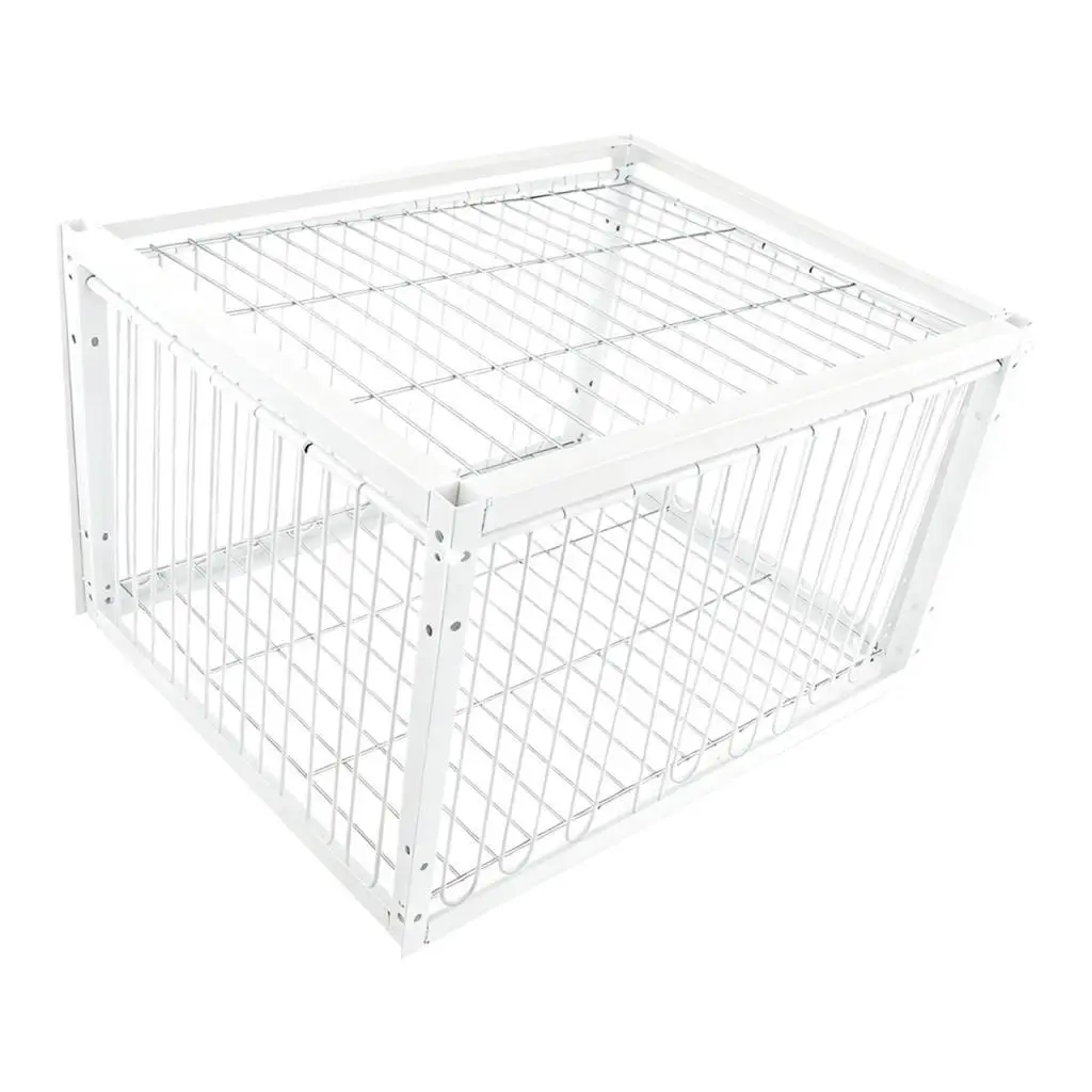 

Bird Trap Cage Iron Single Entry Portable Capture Enclosure Large Size for Pigeons Chickens Birds and Outdoor Gardens