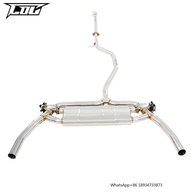 Catback exhaust For Mercedes-Benz CLA250 2.0T 2014-2021 Racing Performance Stainless Steel Exhaust Pipe High Performance