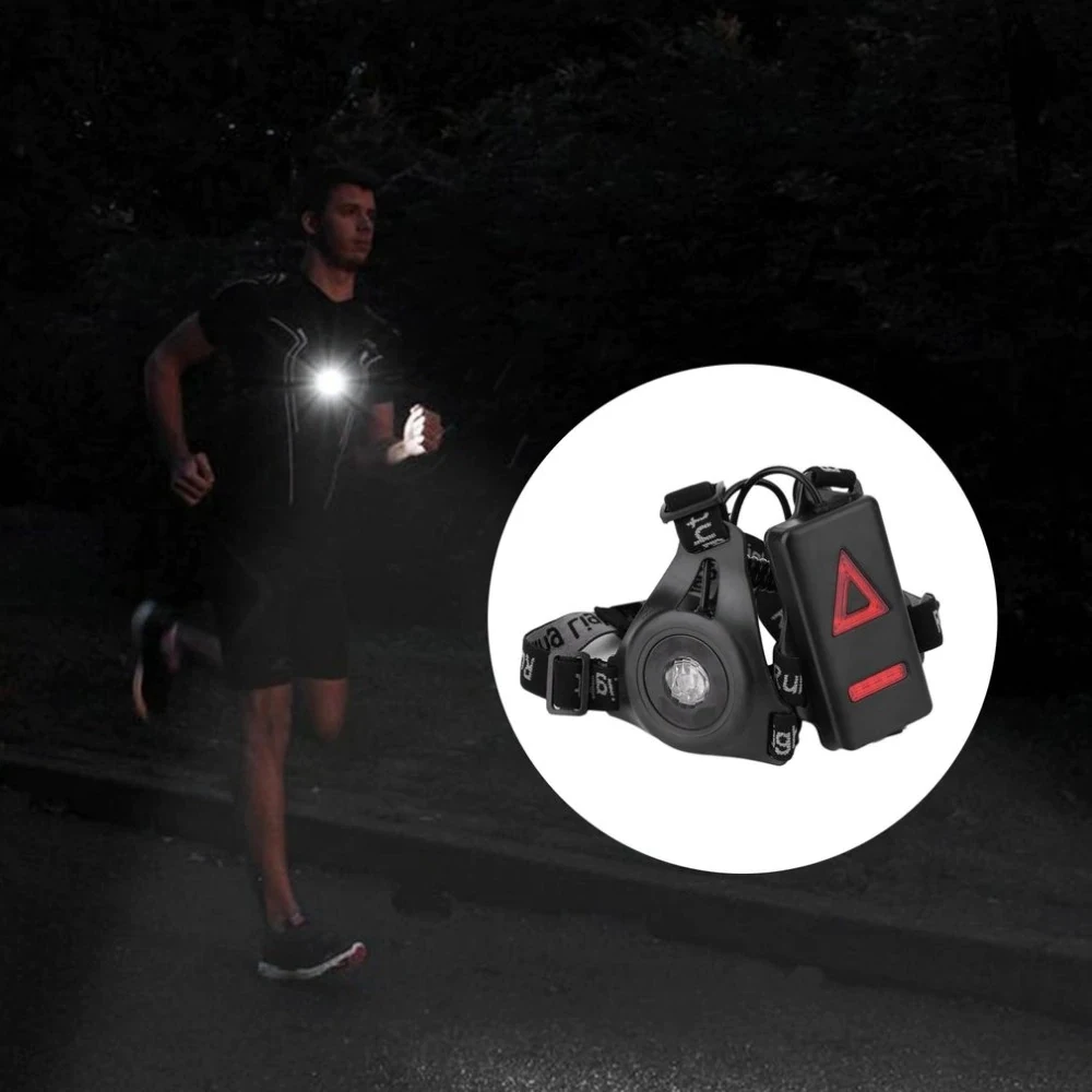 Cycling Safety Easy To Use Versatile Durable Waterproof Led Lights Waterproof Led Lights For Running Usb Chest Lamp