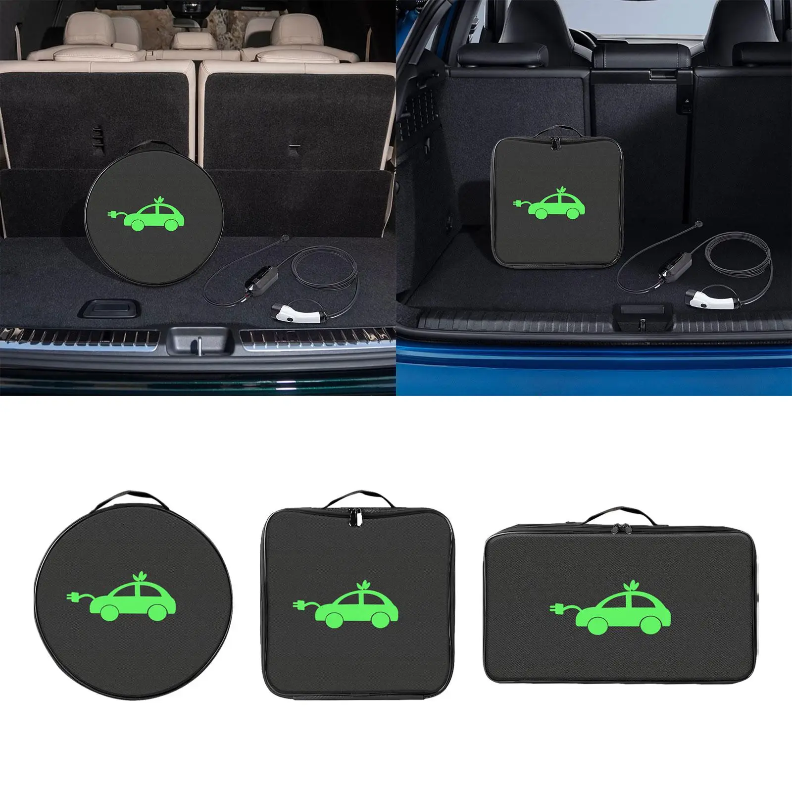 Waterproof EV Cable Storage Bag Portable Cable Cover for Electric Car