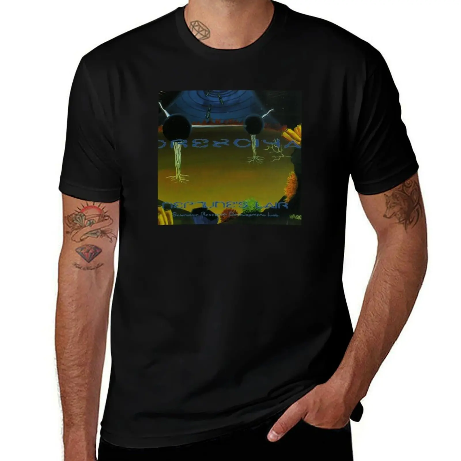 Neptunes Lair T-Shirt Basic Casual Wear Short Sleeve Top T-Shirt