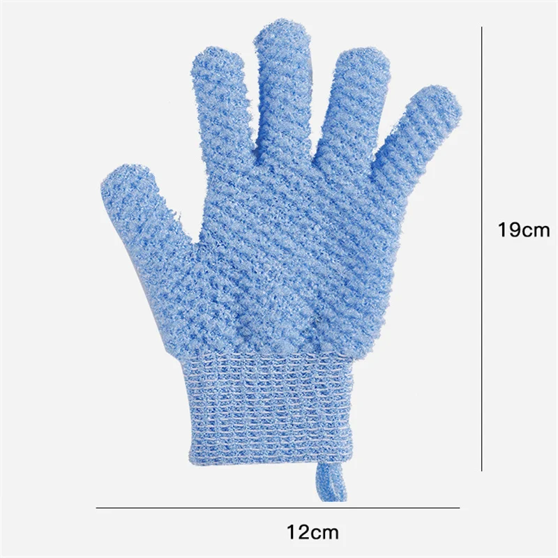 Shower Scrub Gloves Bath For Peeling Exfoliating Gloves Massage For Body Scrub Sponge Wash Skin Moisturizing SPA Mitt