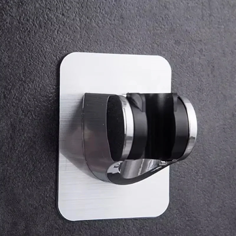 Aluminum Shower Holder Adjustable Shower Base Solid, Optional Perforation-Free