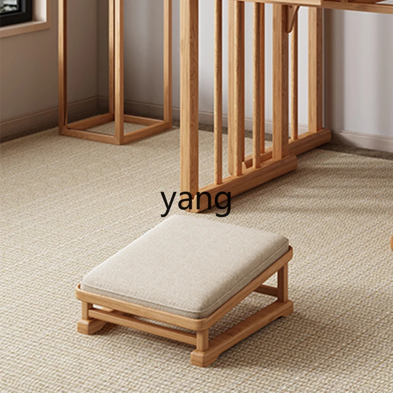 xyy solid wood worship stool household worship pad thickened futon hit seat cushion can be dismantled and washed