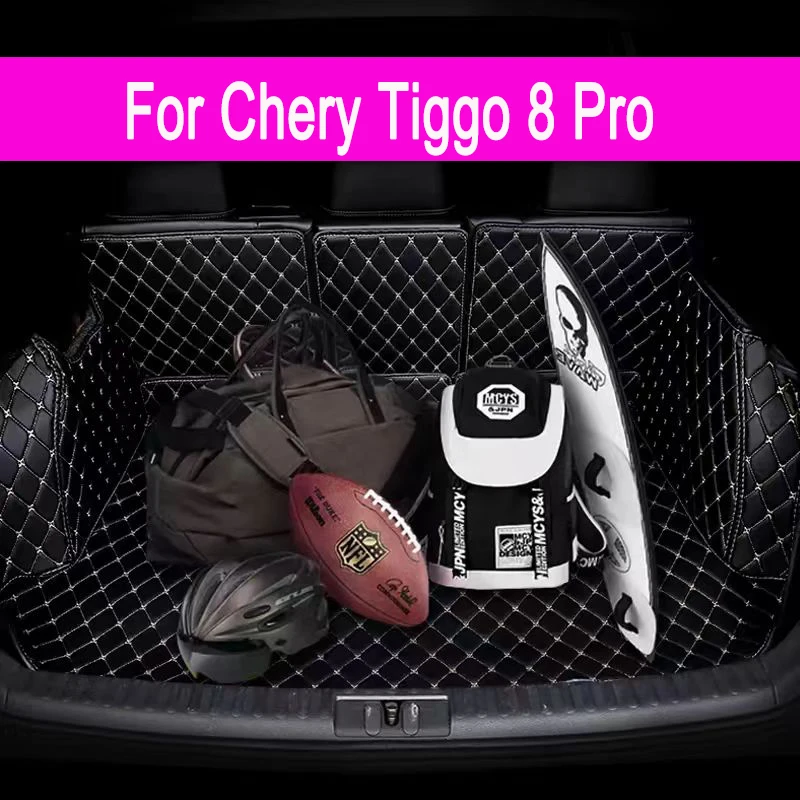 

Car Trunk Mat For Chery Tiggo 8 Pro 7-Seat 2022 2023 2024 Custom Car Accessories