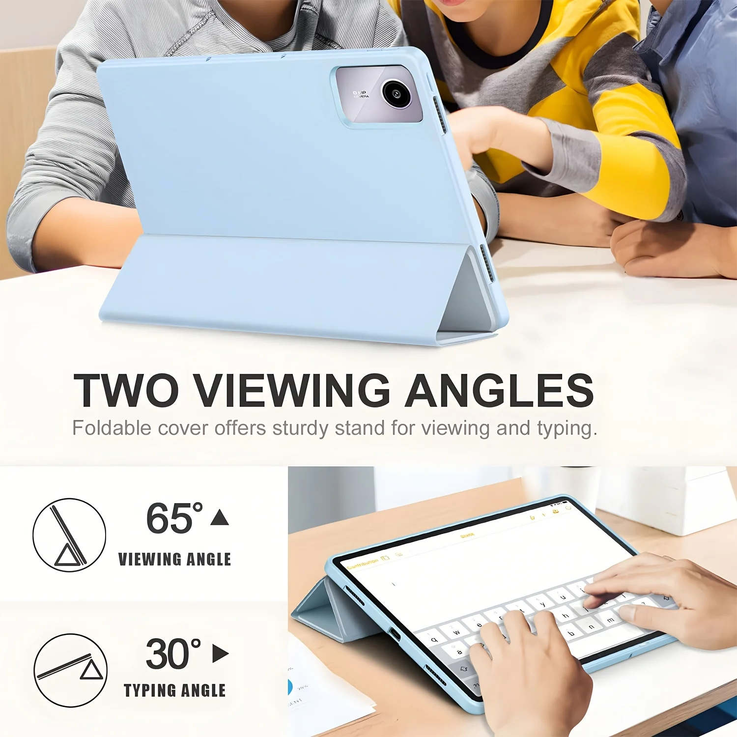 Case for Lenovo M11 2025 Tablet. with Auto Sleep/Wake Function, Full Protection. Slim Magnetic Front Cover Can Be Folded