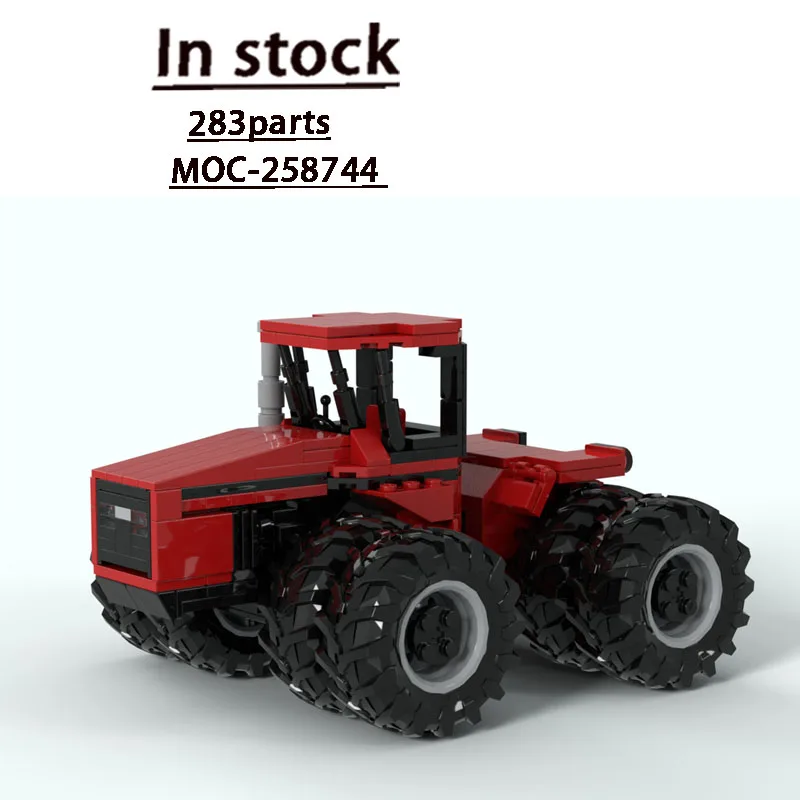 

MOC-258744Urban Farm Agriculture 1980s Tractor Building Block Model, 283parts, Creative Birthday Gift Toys for Boys and Children
