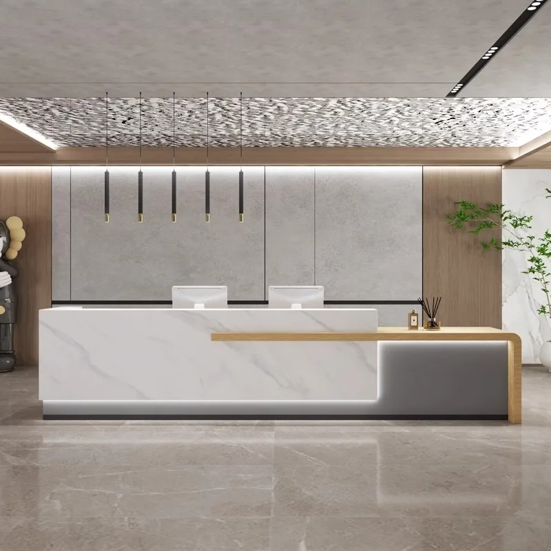 Office Reception checkout page Company Hotel Reception desk