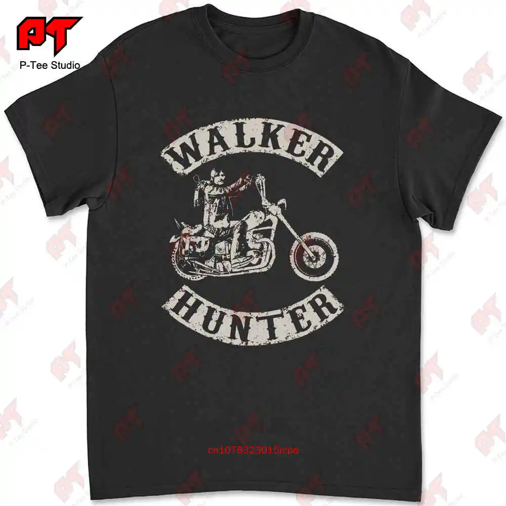 Spring '14 The Walking Dead Daryl Dixon Walker Hunter Chopper Biker T-shirt CXPS