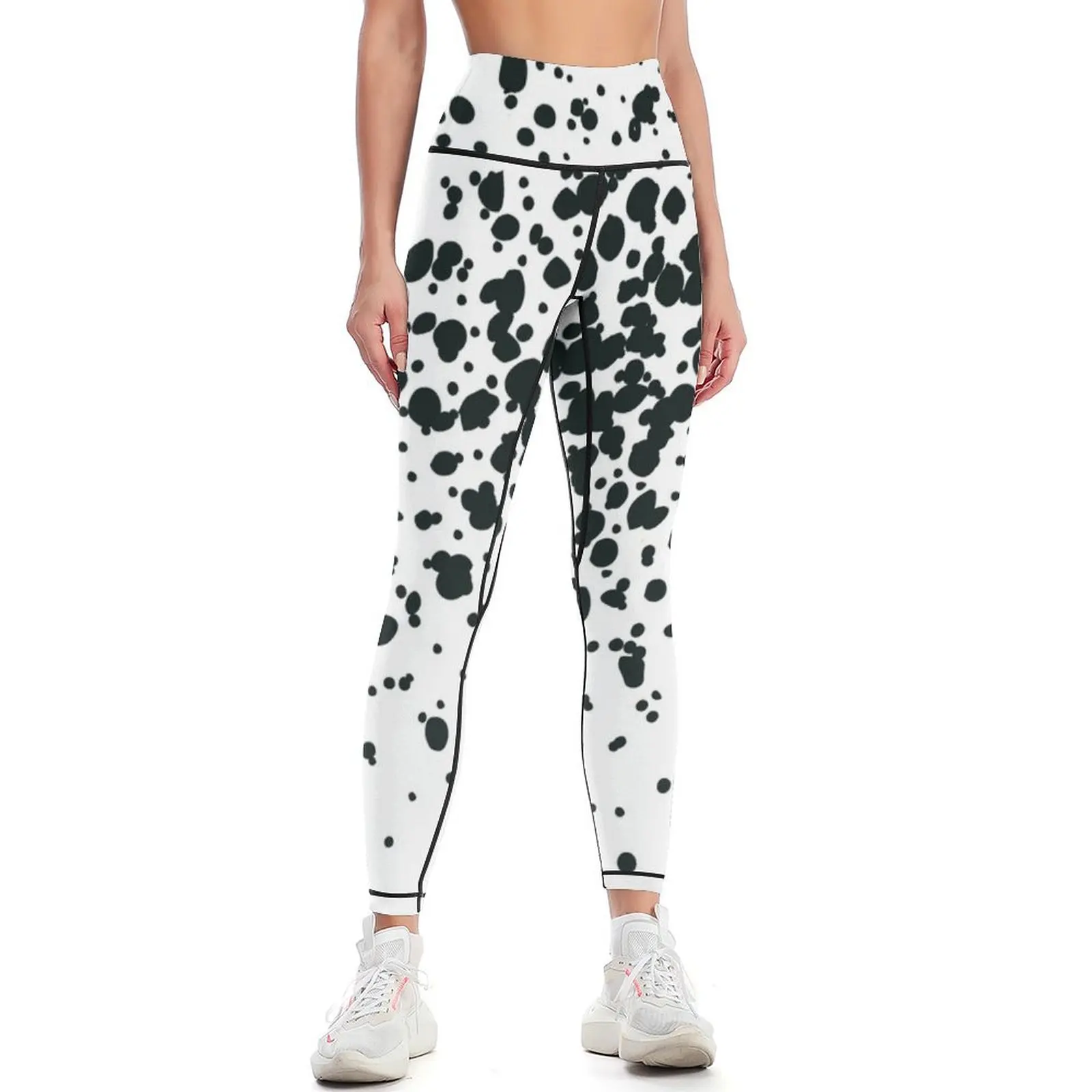 

Dalmatian spots Leggings Women sportwear Jogger pants Womens Leggings