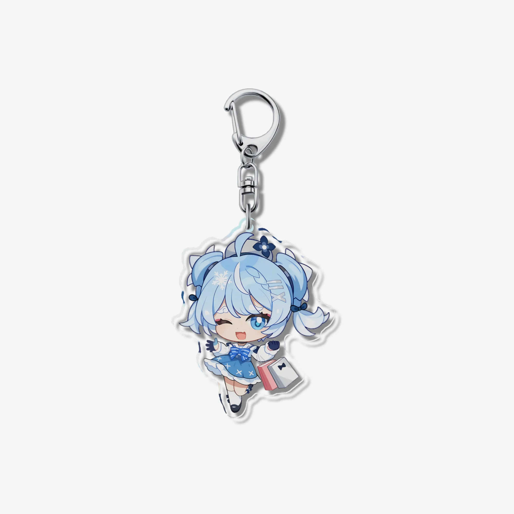 Wuthering Waves Jinhsi Gallery Figure Stand Model Plate Key Chain Changli Roccia Carlotta Acrylic Jiyan Pendant Key Chain Bag