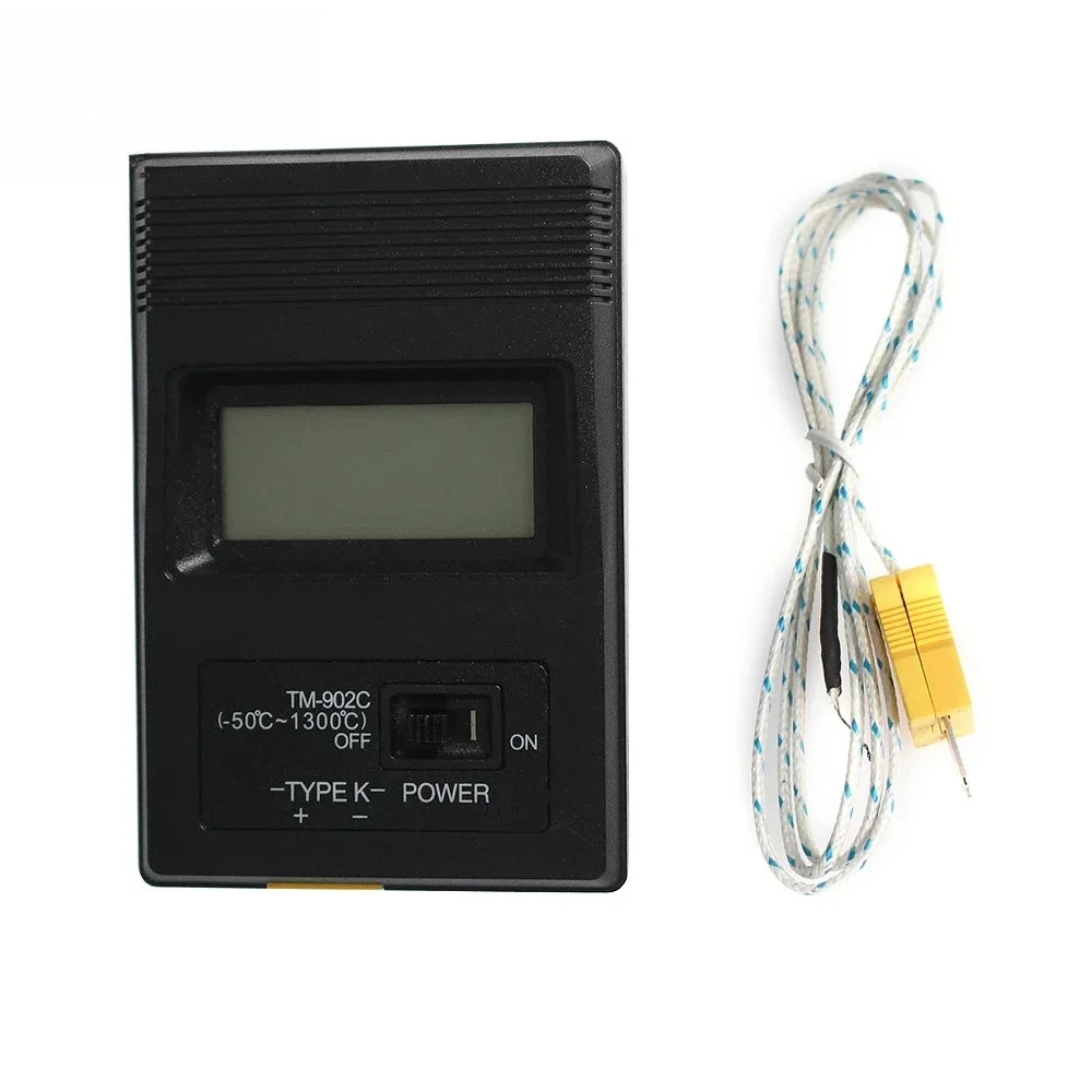 Termómetro digital TM-902C -50 ° C a 1300 ° C Digital K-Tipo Termopar Sonda Detector Medidor de Temperatura de Alta Precisión