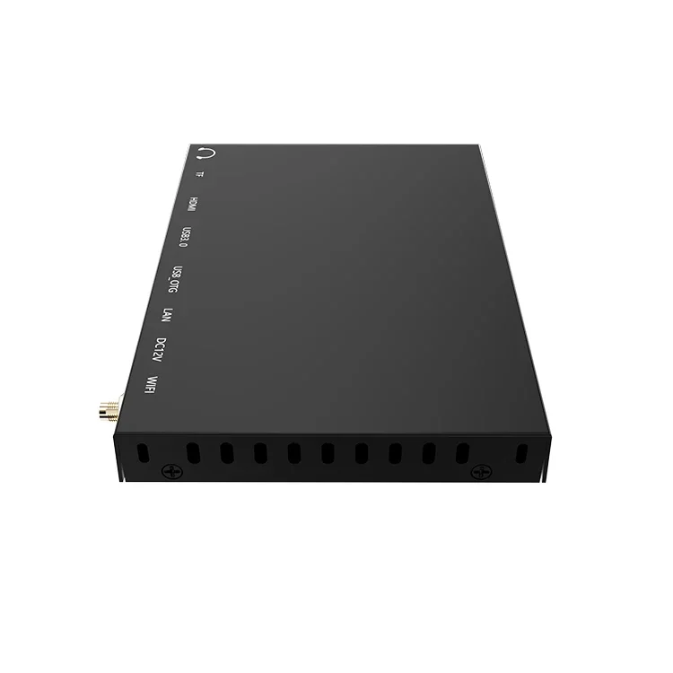 Fanless Desktop Android Mini Pc met CPU Rockchip RK3566 4K Display Industriële Mini Pc Box