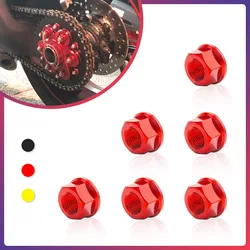 Motorcycle Accessories Rear Sprocket Wheel Nuts M10*1.0 For Ducati Multistrada 1200 1200S 1260 1260S V4 PIKES PEAK Monster