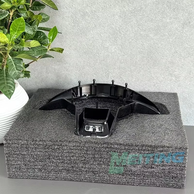 Adequado para Volkswagen Golf 7 7.5R GTI Rline GTD Shangku R, Volante com Estrutura Preta e Botões