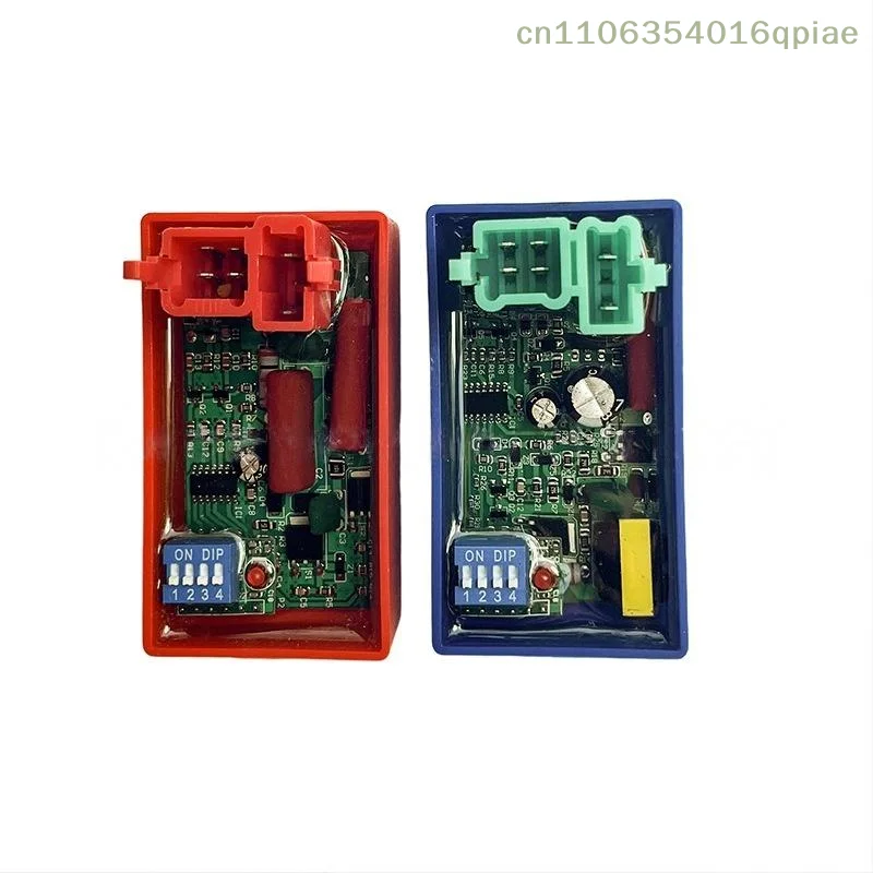 1Pcs Cdi Racing 4000-12000RPM 6PIN CDI UNIT Motorcycle Racing CDI With DIP Switch For AKT125 RX125 FT125 FT150 CG125 SBR150