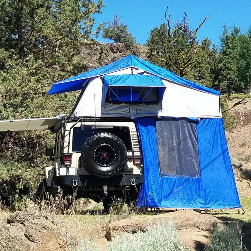 Overland Car Roof Top Tent Car Tents Skylight  and Annex