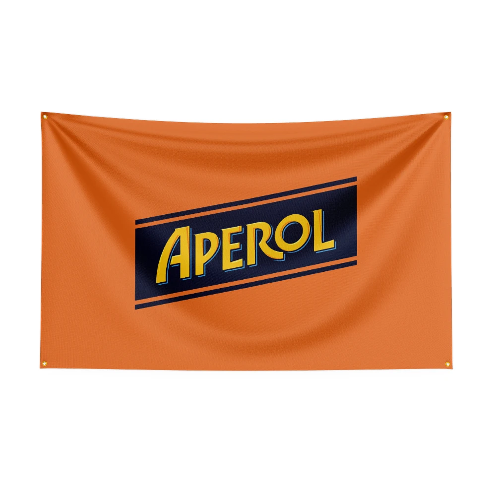 

3X5 Aperols Flag Polyester Printed Wine Banner For Decor