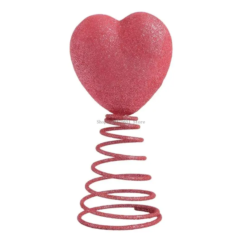 Unique Spring Mounted Love Tree Toppers For Festival Atmospheres