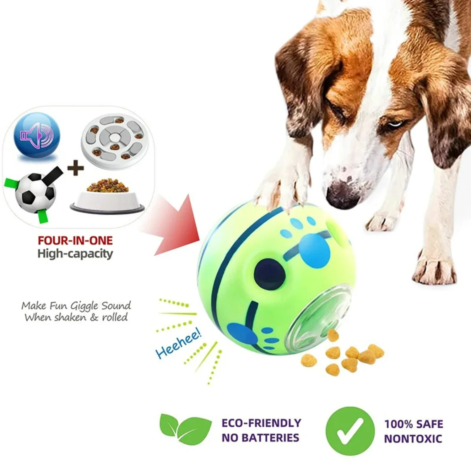 ispensing and playtime. This versatile chew toy is made of high-quality, non-toxic materials and designed to withstand vigorous