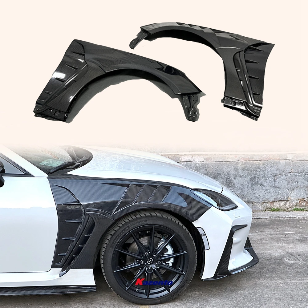 For Toyota GR86 BRZ 2022 2023 Vented Fender Pair Carbon Fiber