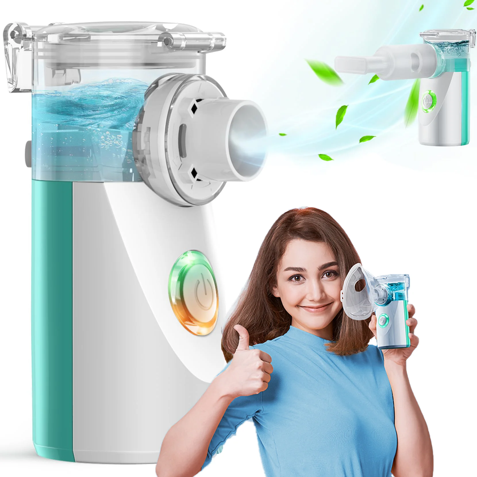 Medical Nebulizer Machine Ultrasonic Asthma Steam Inhaler Nebulizador Portable For Home Use and Hospital Use