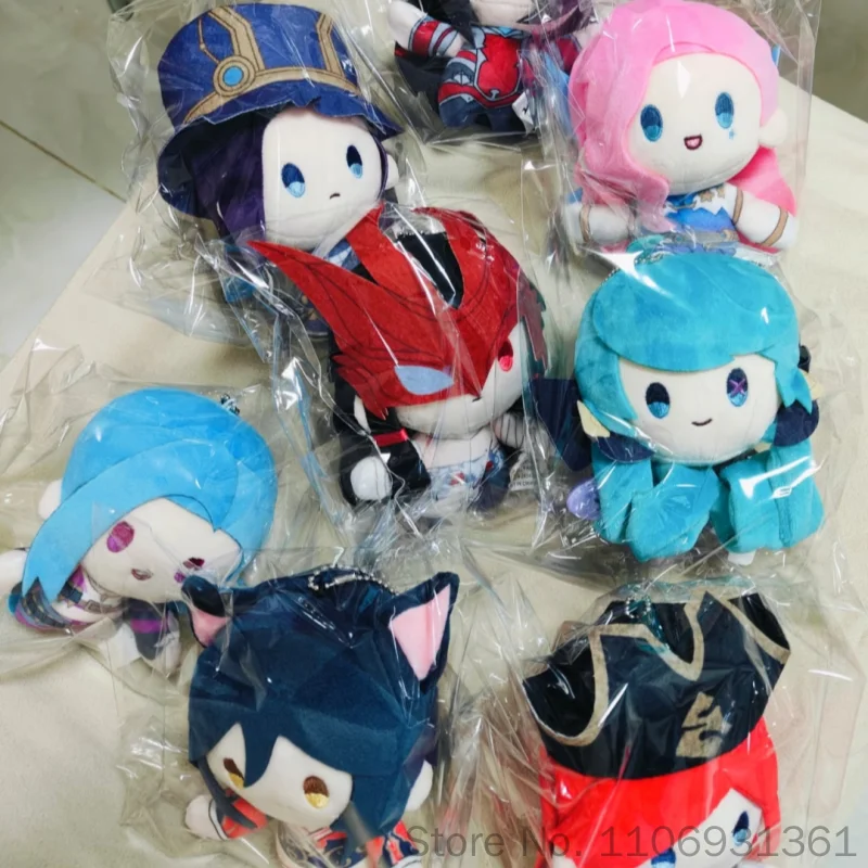 Genuine Trendy Toy League Of Legends Hand In Hand Series Blind Box Adorable Magnetic Game Mystery Box Character Decor Gift view 3