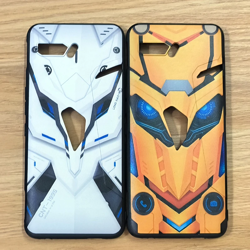 Gaming Case for Asus ROG Phone 2 Cover Anti-fingerprint Silicone Soft Anti-knock Shell for ROG Phone2 Fundas For Asus ROG 2 ROG2