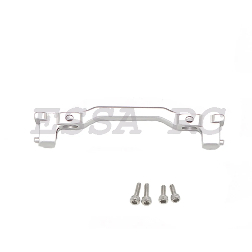 1:24 Metal Alloy Front Bumper Mount Frame Crossmember Upgrade Parts for 1/24 RC Crawler Axial SCX24 90081 AXI00002 Accessories