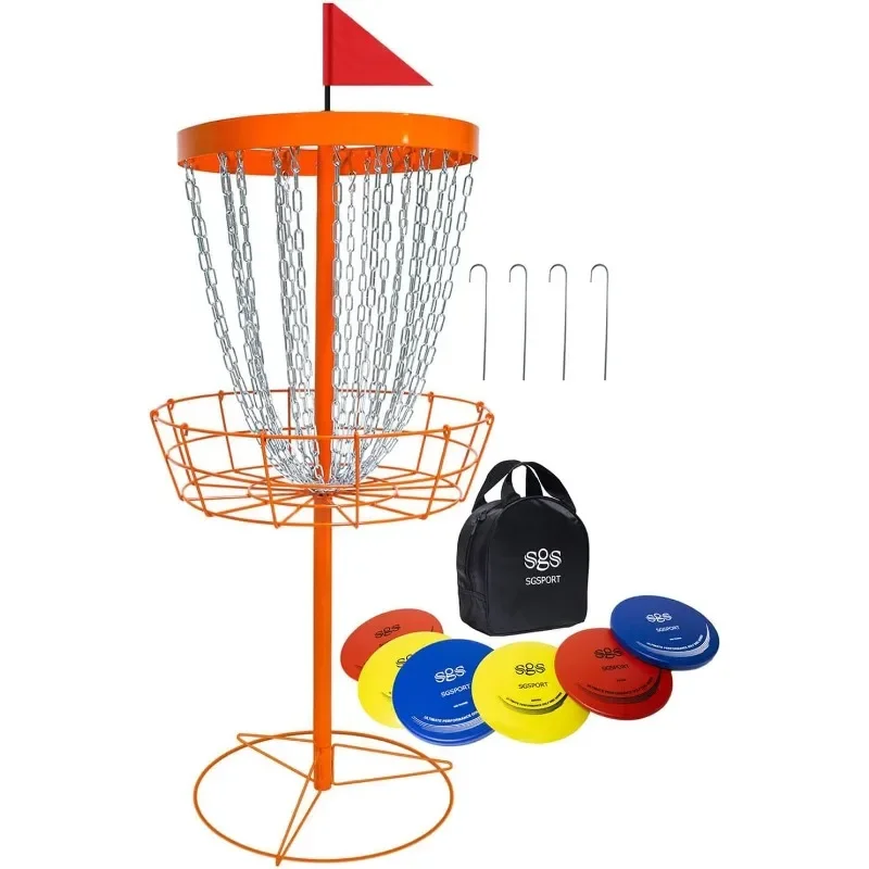 New arrivals Disc Golf Basket with | Portable Disc Golf Target