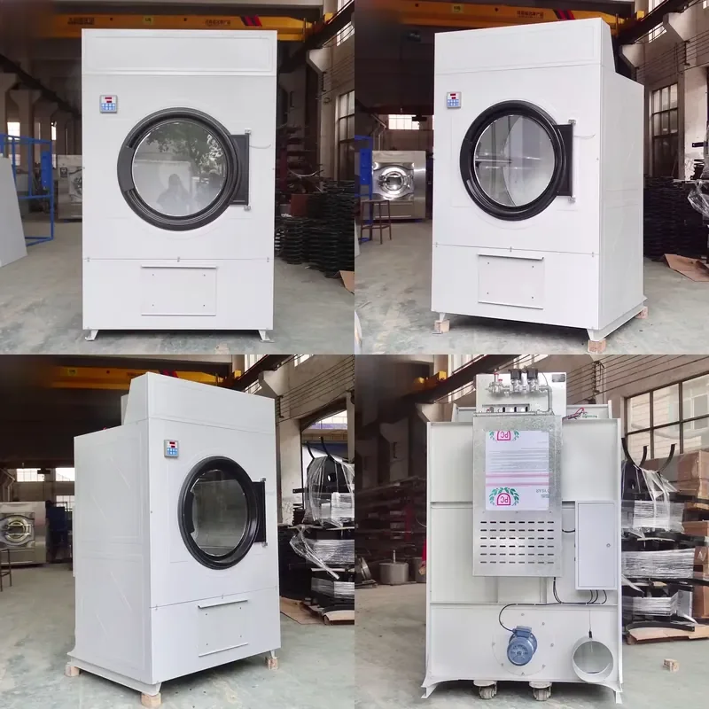for Kesley Industrial Vertical Stainless Steel 30kg Fully Automatic Gas Tumble Dryer with Dehumidification for Laundry