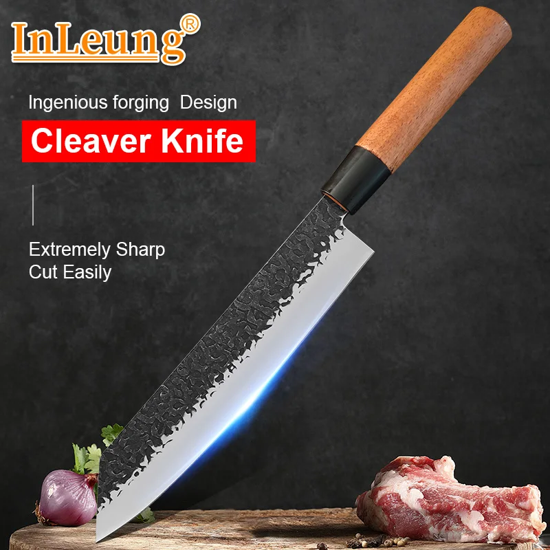 

Sharp Blade Chef Knife Cooking Cleaver Meat Chopping Vegetables Fish Knives Kitchen Fruit Fish Filleting Knife Handmade Blade