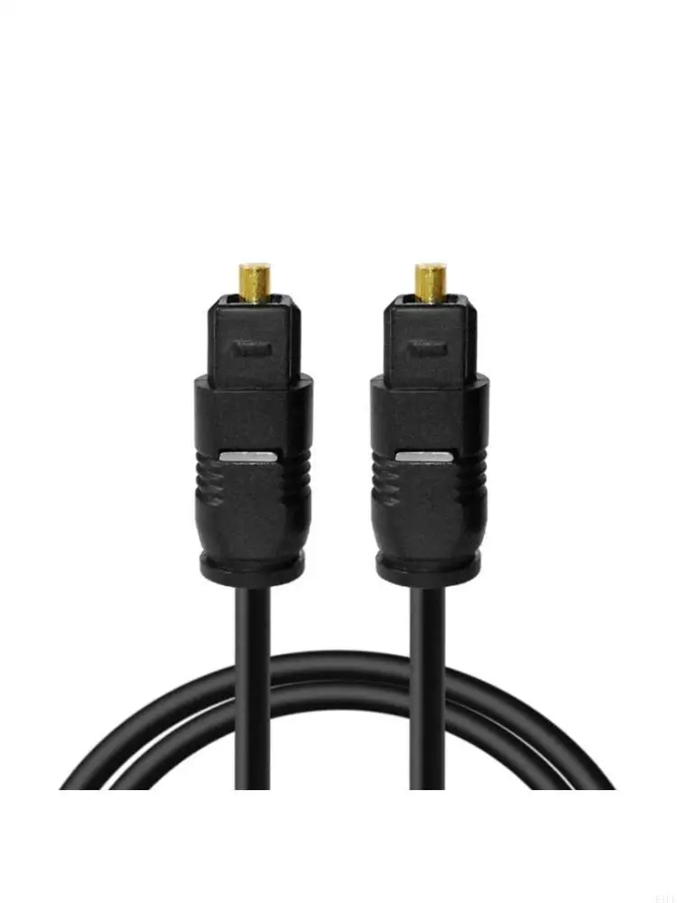 E1PF Digitale optische Toslink -kabel Digitale audiokoord Toslink Adapter Draadlijn Spdif Audiokabel met metalen