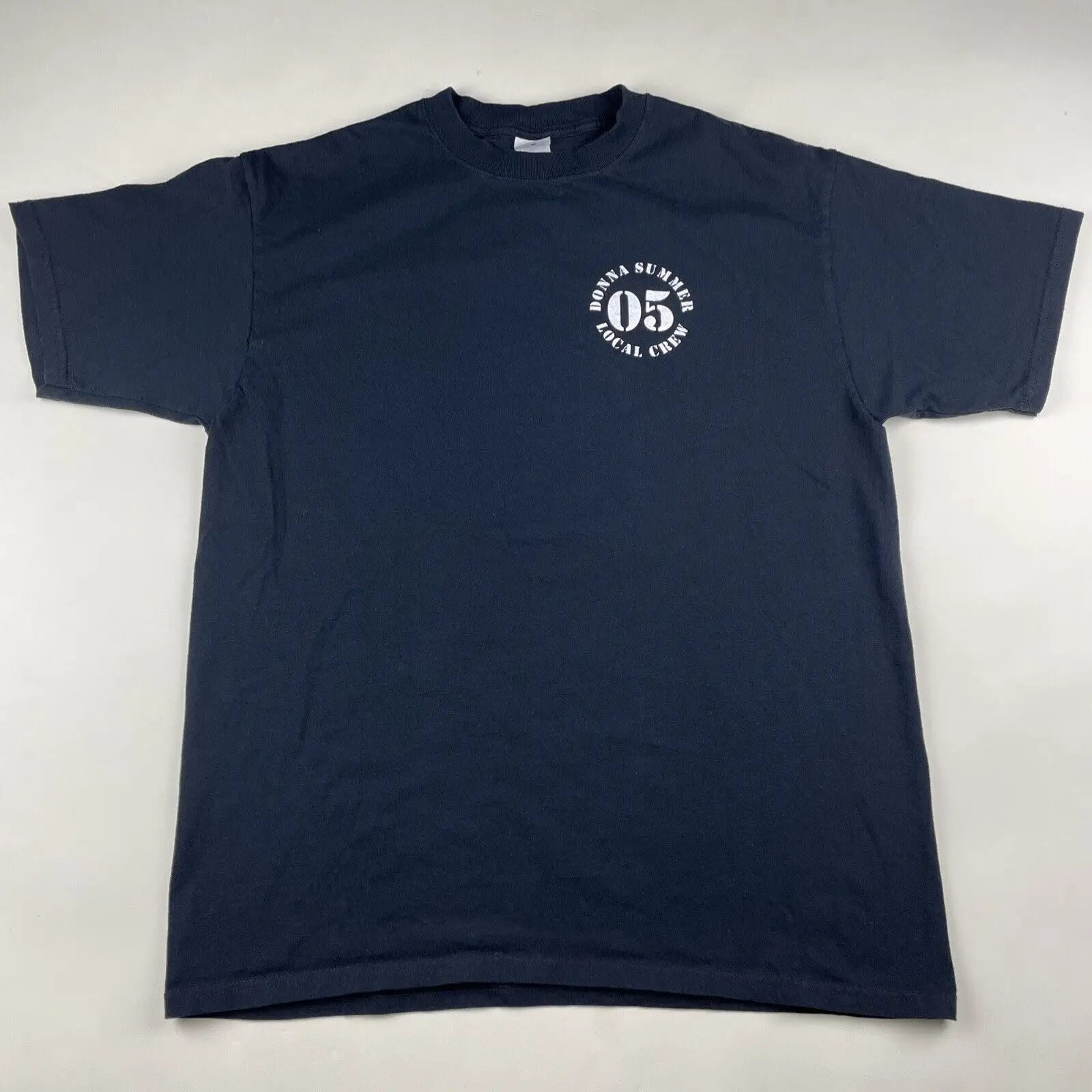 

Vintage Donna Summer 2005 Tour Local Crew Xl T Shirt Black