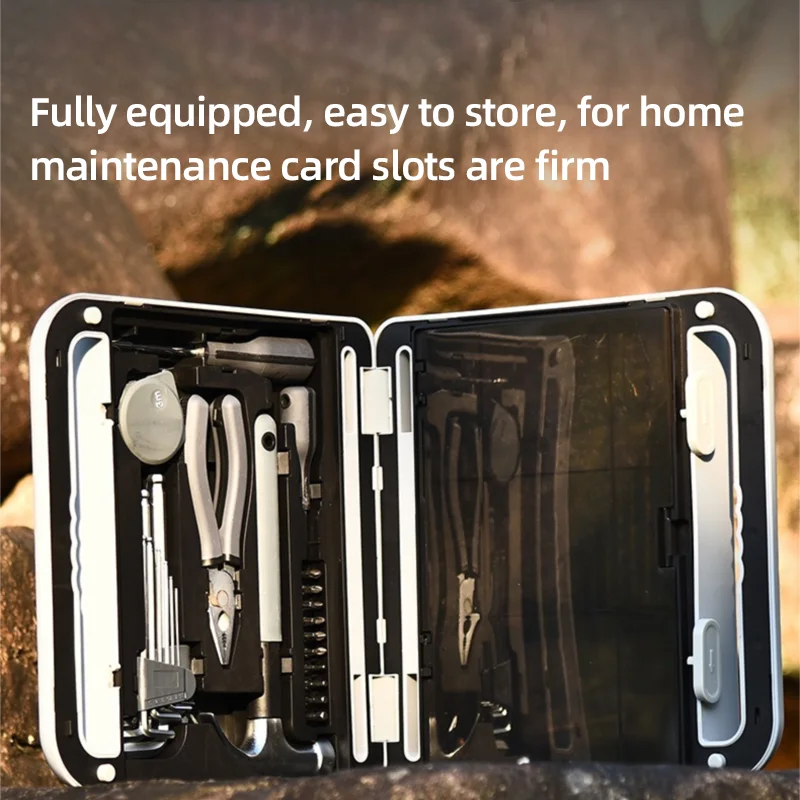 ZTEN Protable Electric Impact Drill Brushless Motor 2-speed Power Tool Sets Drill Tool Box Multifunctional Hammer Wrench Toolbox