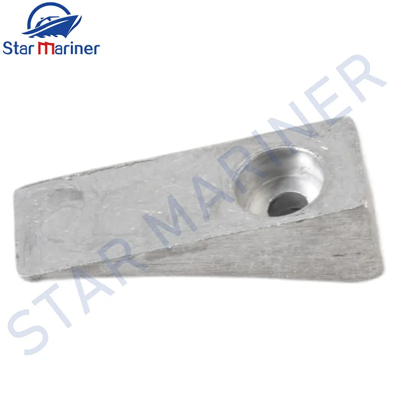 6F5-45251 Anode for Yamaha Outboard 2 Stroke 40HP E40G MHS/L 2003 6F5-45251-02 6F5-45251-01 6F5-45251-02-00 Boat Engine Part