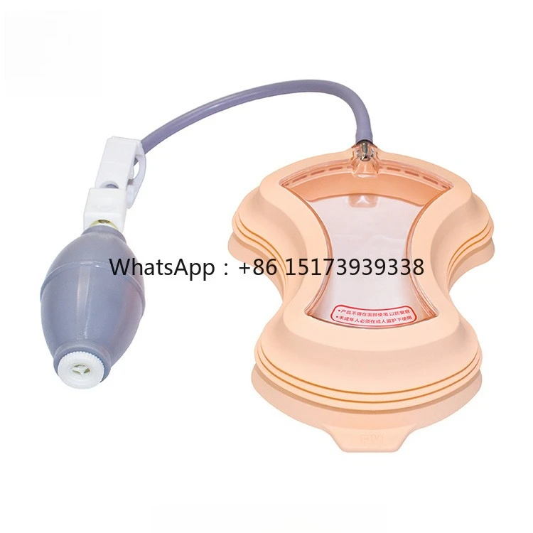 Pectus Excavatum Vacuum Bell Silicon Suction Cup 9 Sizes Manual Pediatric Adult Correction Lifetime