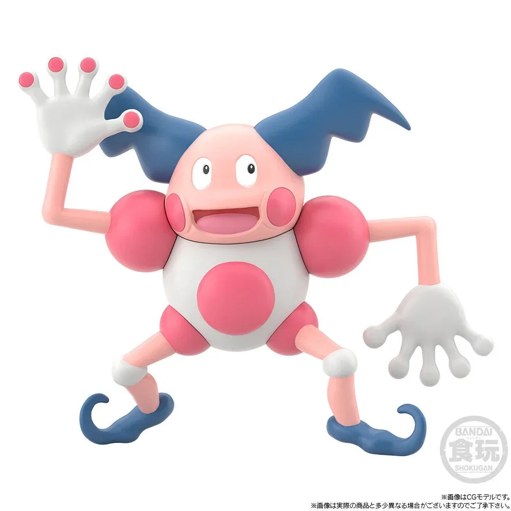 Original Bandai Pokemon Scale World Kanto Chihou Sabrina Mr. Mime Kadabra Collectible Ornaments Figure Model Toys