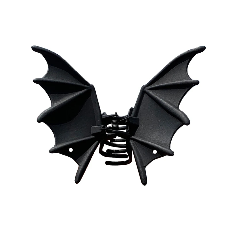 Halloween Alloy Animal Bat Hair Claw Clips Women Girls Minimalist Y2K Style Metal Shark Clamp Gothic Holiday Hair Accessories view 6