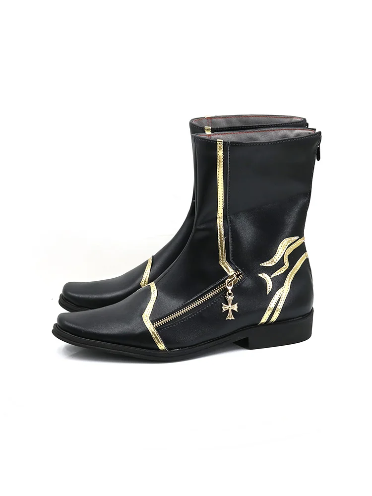 Arknights Zuo Le Cosplay Sapatos Botas Halloween Anime Cosplay Sapatos