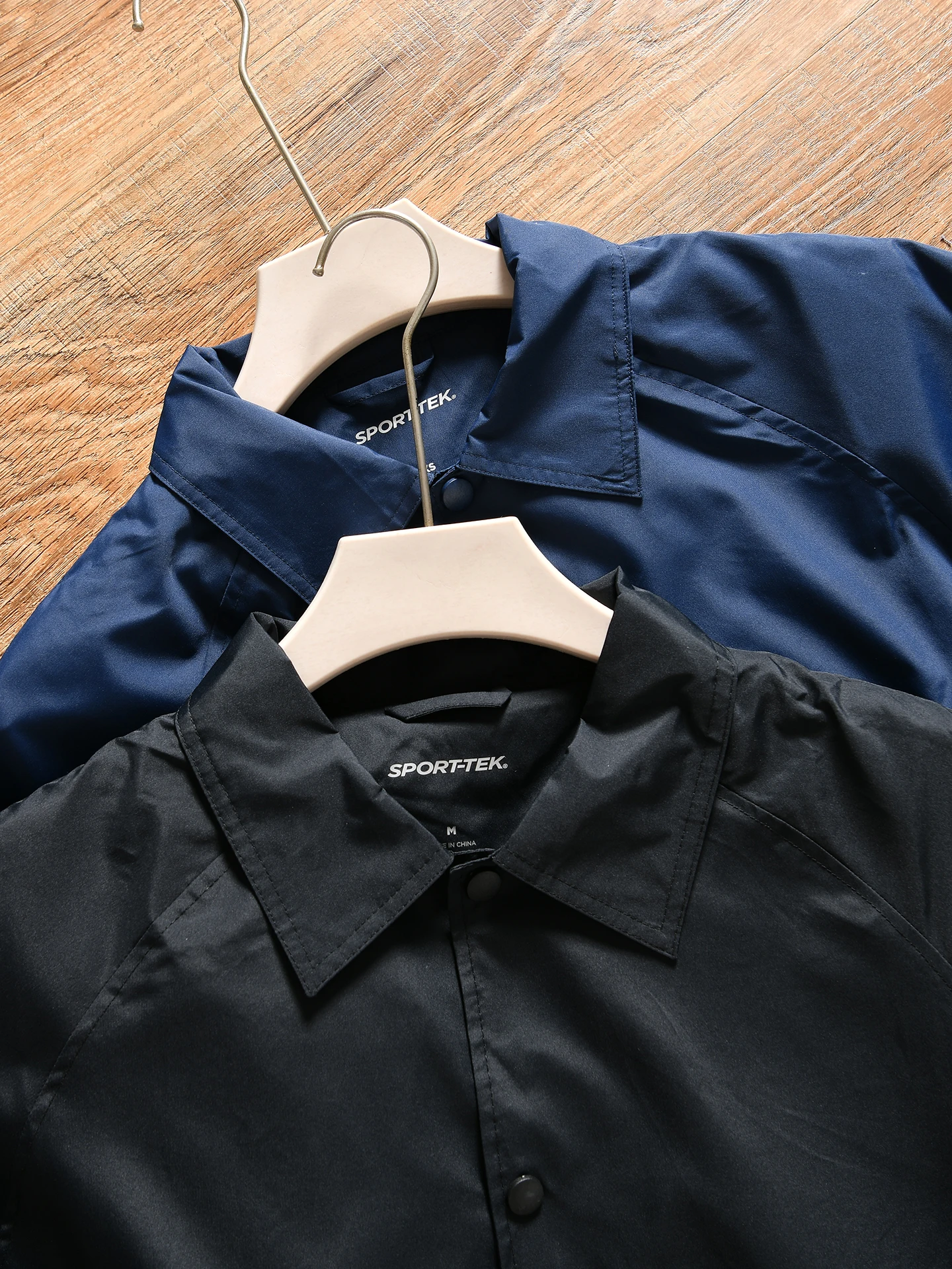 Classic Men's Sporty Casual Collared  Jacket Outerwear Autumn Season Standard Fit Long Sleeve Breathable Polyester