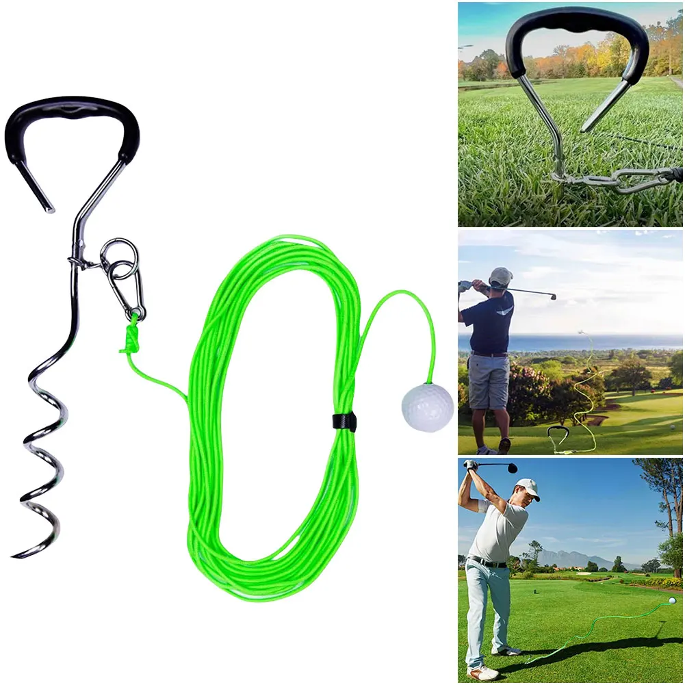 مدرب كرة جولف سوينغ حبل محسّن للاعبي الغولف أداة ممارسة الجولف الرئيسية تيمبو مناسبة للاعبي الغولف في جميع الأعمار