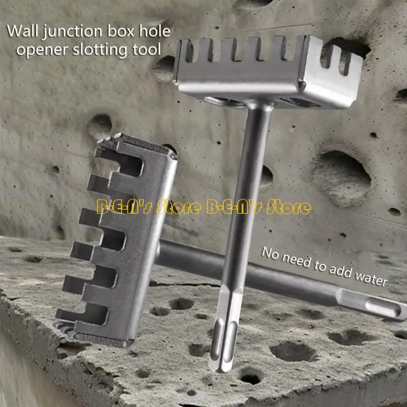 Y1AD Square Hole Drill Bit for 86Type Box Essential Square Hole Creation Tool