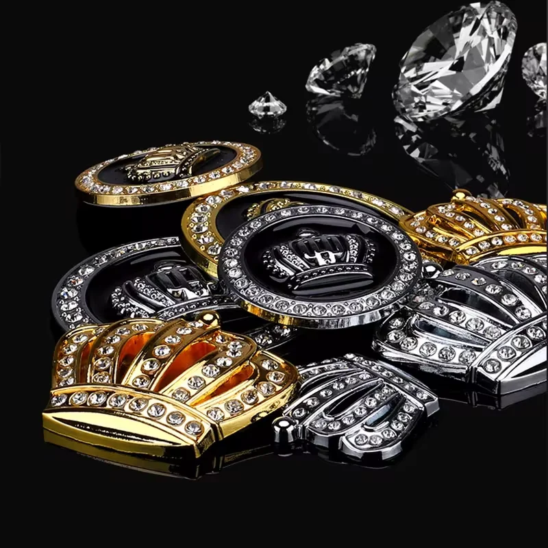 ملصقات تصميم تاج السيارة ، ديكور شعار السيارة المعدل ، إكسسوارات السيارات ، تويوتا ، مازدا ، كيا ، رينو ، أودي ، فورد ، سوزوكي ، هوندا #2