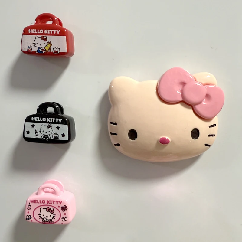 خمر سحر الهاتف والتلفزيون نموذج مرحبا كيتي الثلاجة ملصق الديكور Kawaii حقيبة يد مرحبا كيتي الثلاجة ملصق #2