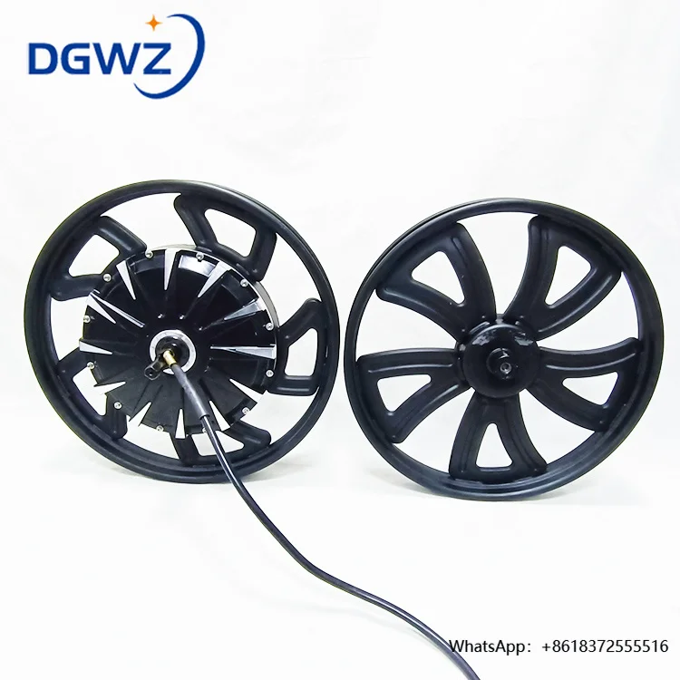 

High Speed 100km/h 72V84V96V 5000w Rear Wheel Hub Dc Motor and Front Wheel E Bike Conversion Kit 5000W