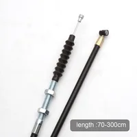 Cable de embrague de motocicleta de longitud de 70cm a 300cm para 50cc 70cc 90cc 110cc 125cc 150cc 200cc 250cc Dirt Pit Bike ATV