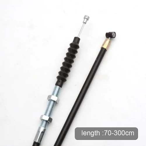 Cable de embrague de motocicleta de longitud de 70cm a 300cm para 50cc 70cc 90cc 110cc 125cc 150cc 200cc 250cc Dirt Pit Bike ATV
