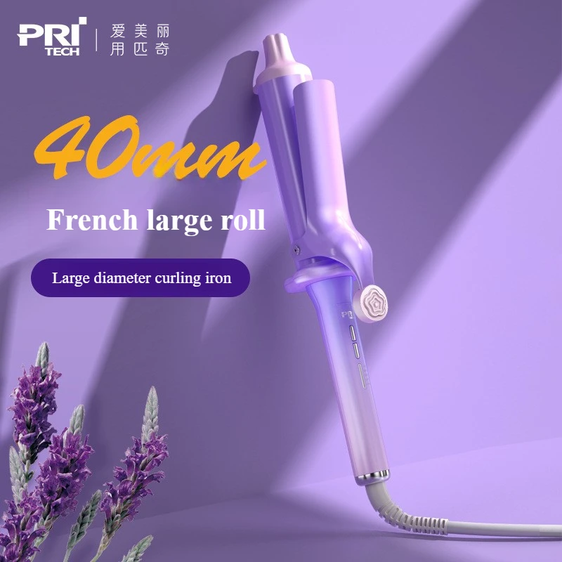 Pritech 36 мм 40 мм электрические щипцы для завивки волос для женщин профессиональные керамические щипцы для завивки волос с регулируемой температурой инструмент для укладки волос